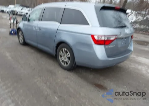 2012 Honda Odyssey Ex из США, поврежденный, VIN 5FNRL5H46CB135377